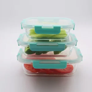 Best Quality High Borosilicate Glass Food Container Glass Containers for Food Storage