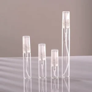 Best Sale Glass Perfume Bottles Plastic Cap and Plastic Spray 1ml 2ml 3ml 5ml 10ml Glass Spray Atomizers