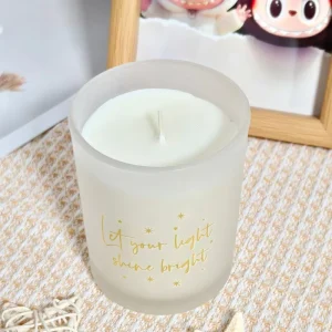 Best Selling Custom Classical Glass Jar Scented Candles Private Label Home Decor for Christmas