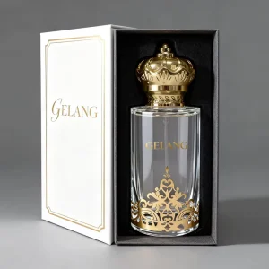 Best Selling Perfume Empty Bottle Round Luxury Glass Perfume Bottle 30ml 50ml 100ml Clear Perfume Bottle With Packaging