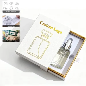 Biodegradable Gold Foil Stamping Handmade Women’s Diffuser Perfume Set with Packaging Boxes