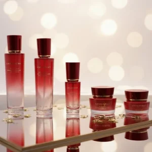 Black 30G 50G 40Ml 100Ml 120Ml Customized Cosmetic Glass Cosmetic Glass Bottle Set Packaging