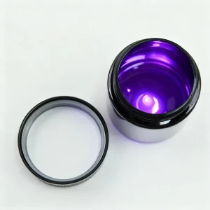 Black UV Dark Violet Glass Jars 5ml 15ml 50ml 100ml 150ml 200ml 250ml 300ml 500ml 1000ml with Bakelite Lids