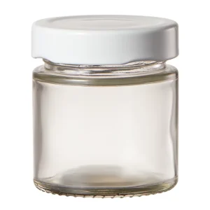 Bocaux en verre avec couvercle 180ml 180g Honey Jar Glass Jar with Cap for Food Storage