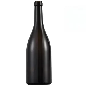 Bordeaux Burgundy Champagne Red Wine Glass Bottle 500ml, 750ml Dark Green Cork-Sealed