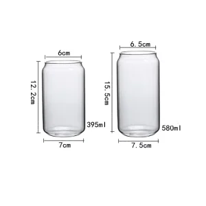 Borosilicate Glass Beer Bottle 16oz 450ml With Customized Logo