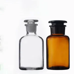 Brown Glass Reagent Bottles