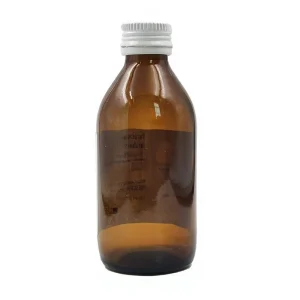 Brown Pharmaceutical Glass Bottles with Screw Cap and Light-Proof Packaging Kits