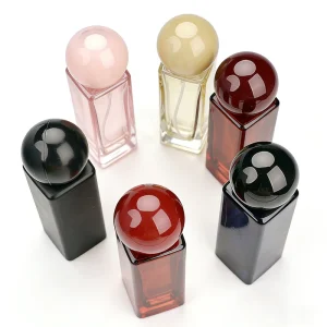 Bulk Customized Refillable Portable 15ml Glass Container for Personal Care Skincare