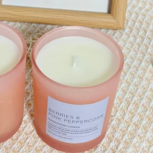 Bulk Nordic Home Decoration Candle Holder Empty Luxury Glass Candle Jars with Candles