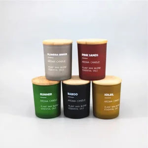 Bulk Personalized Luxury Scented Glass Jar Candle