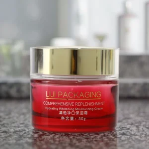 CA 10409 50g Glass Skin Care Cream Jar