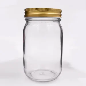 Canning Mason Jar with Lid Plastic Plant Tissue Culture Glass Jar Container 450ml