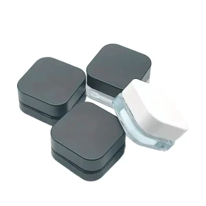 Child-Proof Square Glass Concentrate Container, 3ml 5ml 7ml 9ml, with CR Cap