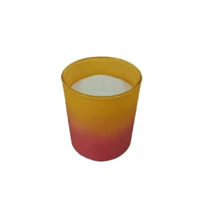 China Gradient Scented Candle Glass Jar with Scented Candle in Glass Jar