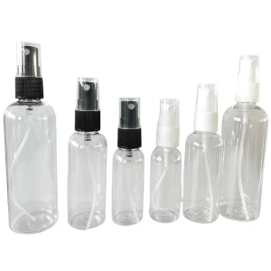 China Manufacturer Empty Glass Spray Bottles with Fine Mist Sprayer