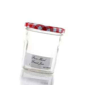China OEM Polygon Glass Jar for Food Beverage Spice and Jam Packaging
