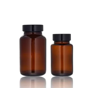 China Supplier Factory Offering 20ml 30ml 60ml 80ml 100ml 110ml 150ml Tablet Glass Pill Bottle for Pill Capsule Packaging