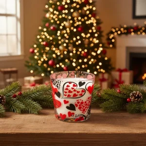 Christmas Gift Box Scented Candles Soy Wax Smokeless Fragrance Customizable Logo