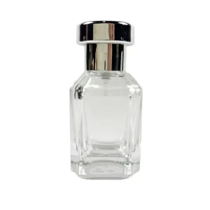 Classic 30ml Transparent High Quality Customized Perfume Glass Bottle with Pump Sprayer and Box Packaging