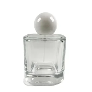 Classic Design 100ml Glass Perfume Bottle with Pump Sprayer and Customized Box Packaging