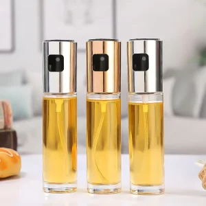 Classic Kitchen Baking Glass Oil Vinegar Sprayer Bottle Microwavable Portable Durable Food Storage Multifunction Giveaways