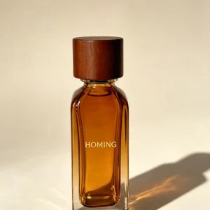 Classic Simple Glass Parfum Bottles 30ml 50ml Square Mini Perfume Pump Sprayer Design Cap Luxury Style Thick Bottom Stocked