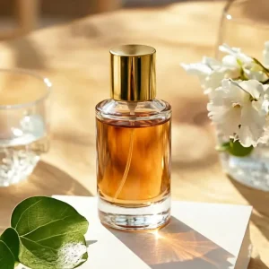 Classical Round Glass Spray Bottle 30ml 50ml 100ml Clear Luxury Glass Perfume Packaging Bottle