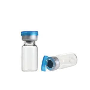 Clear 2ml Glass Sample Vial for Liquid Sampling Pharmaceutical Perfume Mini Injection Bottles with Flip-Off Caps