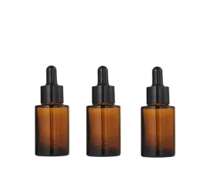 Clear Amber 20ml 30ml 50ml Essential Oil Glass Dropper Bottle for Serum, Aroma, or Perfume Oil