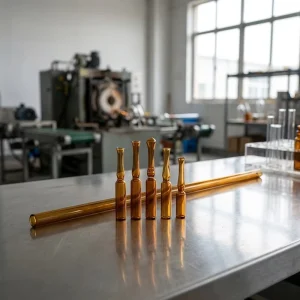 Clear Amber Neutral Borosilicate Glass Tubes for Medical and Pharmaceutical Use