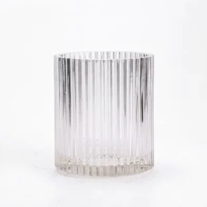 Clear Customized Accepted Glass Jars for Candle