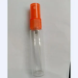 Clear Frosted Round 30ml Perfume Glass Vial Bottle with Screen Printing and Pump Sprayer