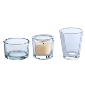 Clear Glass Candle Jars 2 oz 4 oz 200 ml for Scented Candles