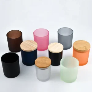 Clear Glass Candle Jars, Heat Resistant