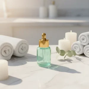 Clear Glass Dropper Bottle for Essential Oil and Cosmetic Serum 35ml