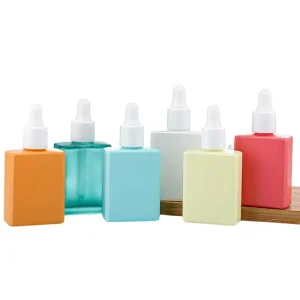 Clear Glass Essential Oil Aromatherapy Dropper Bottle