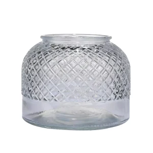 Clear Glass Jars Multi Purpose Storage Containers for Spices Dry Goods Tea Snacks Kitchen