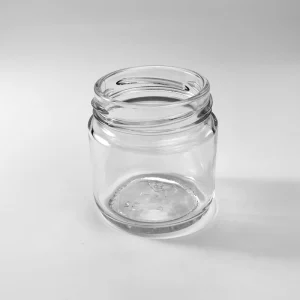Clear Glass Jars for Baby Food & Pet Food 30ml 250ml Capacities with Aluminum Cap