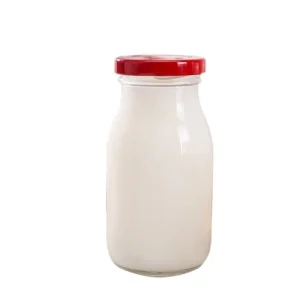 Clear Glass Juice and Milk Bottles 100ml 200ml 250ml 500ml
