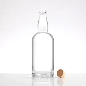 Clear Glass Liquor Bottles, 500ml 750ml, Empty