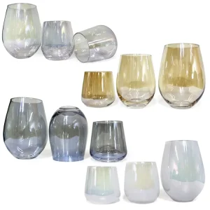 Clear Heat-Resistant Glass Candle Container with Cork Lid