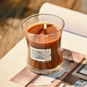 Clear Hourglass Glass Candle Jar for Candle Making, Home Decor and Gifts