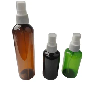 Clear PET Body and Room Mist Spray Bottles, 15ml, 30ml, 60ml, or 100ml