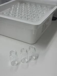 Clear Sterile RTU Vial Pre-Washed Autoclaved Borosilicate Glass Pharmaceutical Packaging