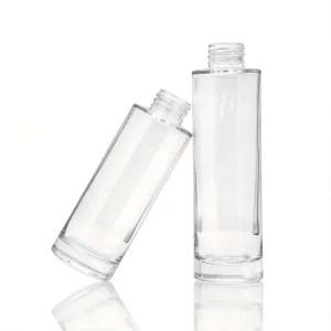 Clear Straight Cylinder Glass Reed Diffuser Bottle Aromatherapy Container