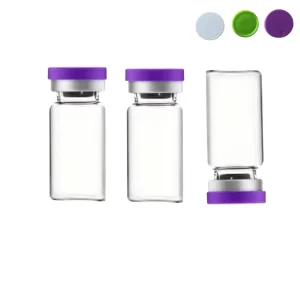 Clear Vacuum Glass Vials for Cosmetic Packaging