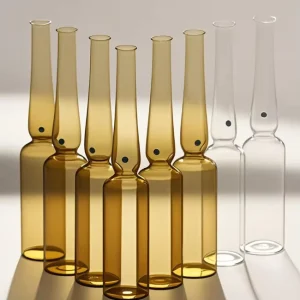 Clear and Amber Empty Pharmaceutical Glass Ampoules 1ml-25ml