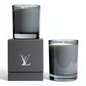 Clear and Gray 6oz 8oz 10oz 12oz 14oz Empty Candle Jars with Lids