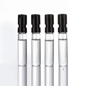Clear and Simple Glass Perfume Sampler for Fragrance Testing and Evaluation for Scent Enthusiasts